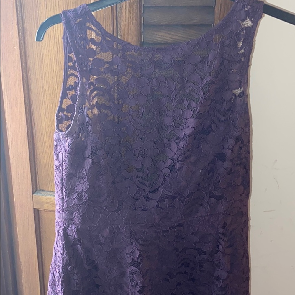 David’s Bridal short bridesmaids dress